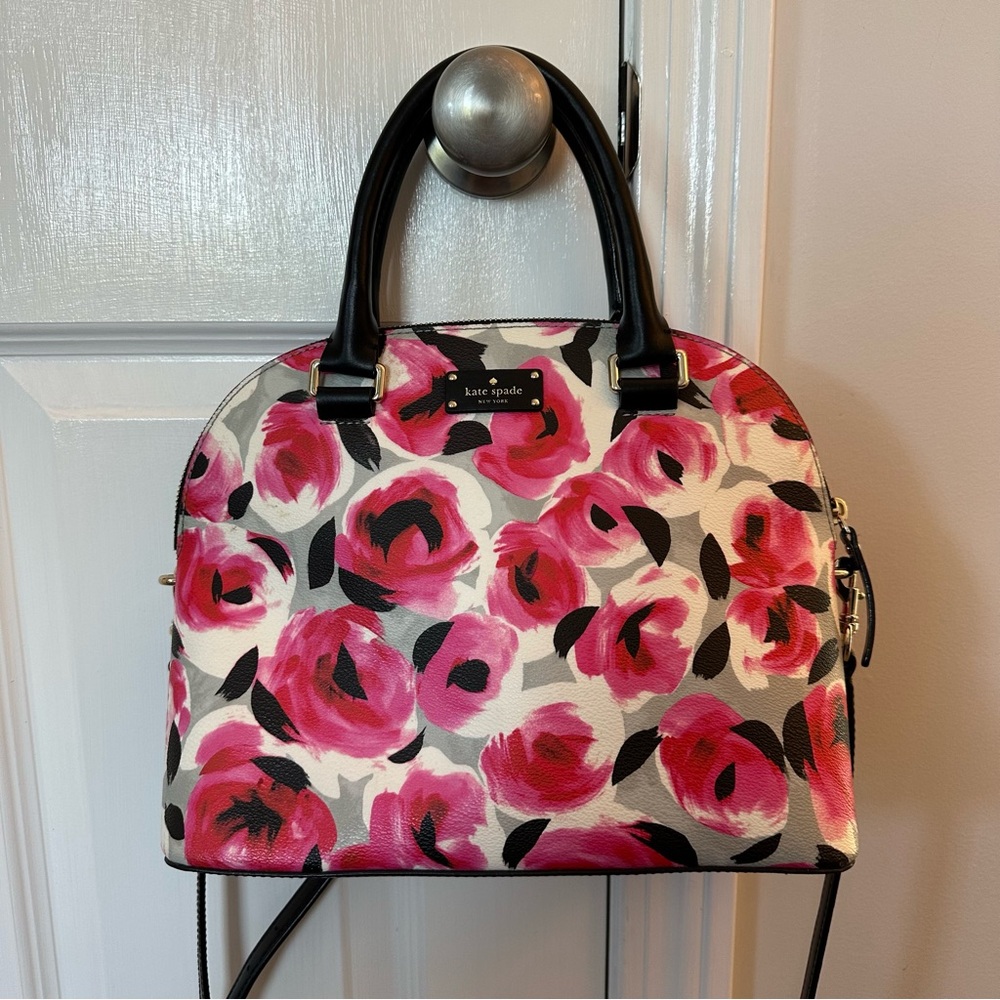 Kate Spade ♠️ flower print handbag